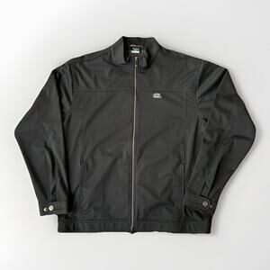 Nike Drifit Tigers Woods Collection Golf Jacket Men’s Size XL Black Full Zip